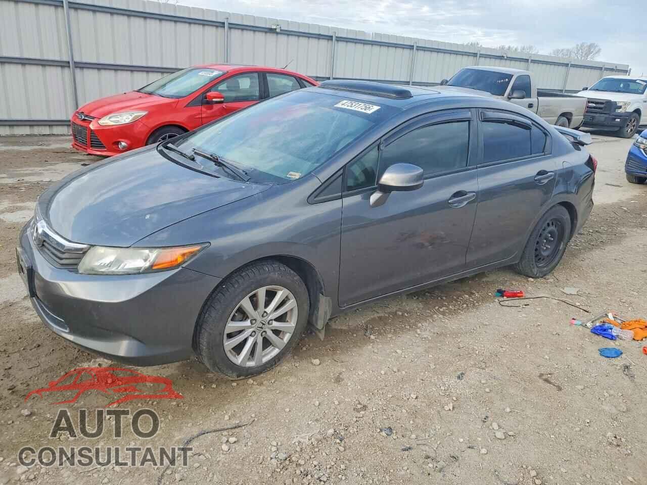 HONDA CIVIC 2012 - 2HGFB2F80CH502019