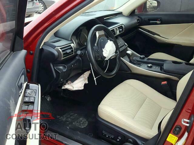 LEXUS IS 250 2015 - JTHBF1D29F5076478