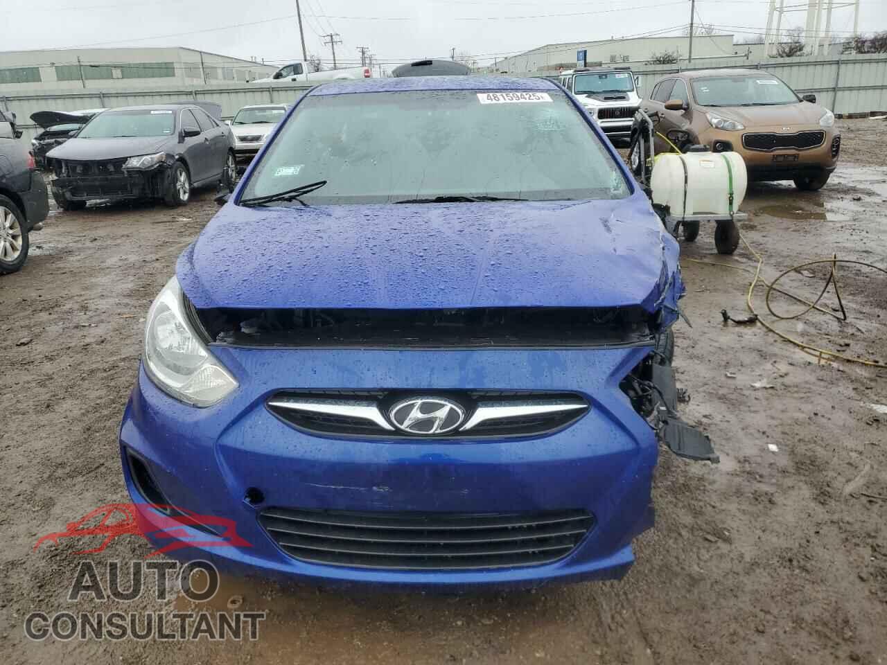 HYUNDAI ACCENT 2012 - KMHCT4AE3CU077394