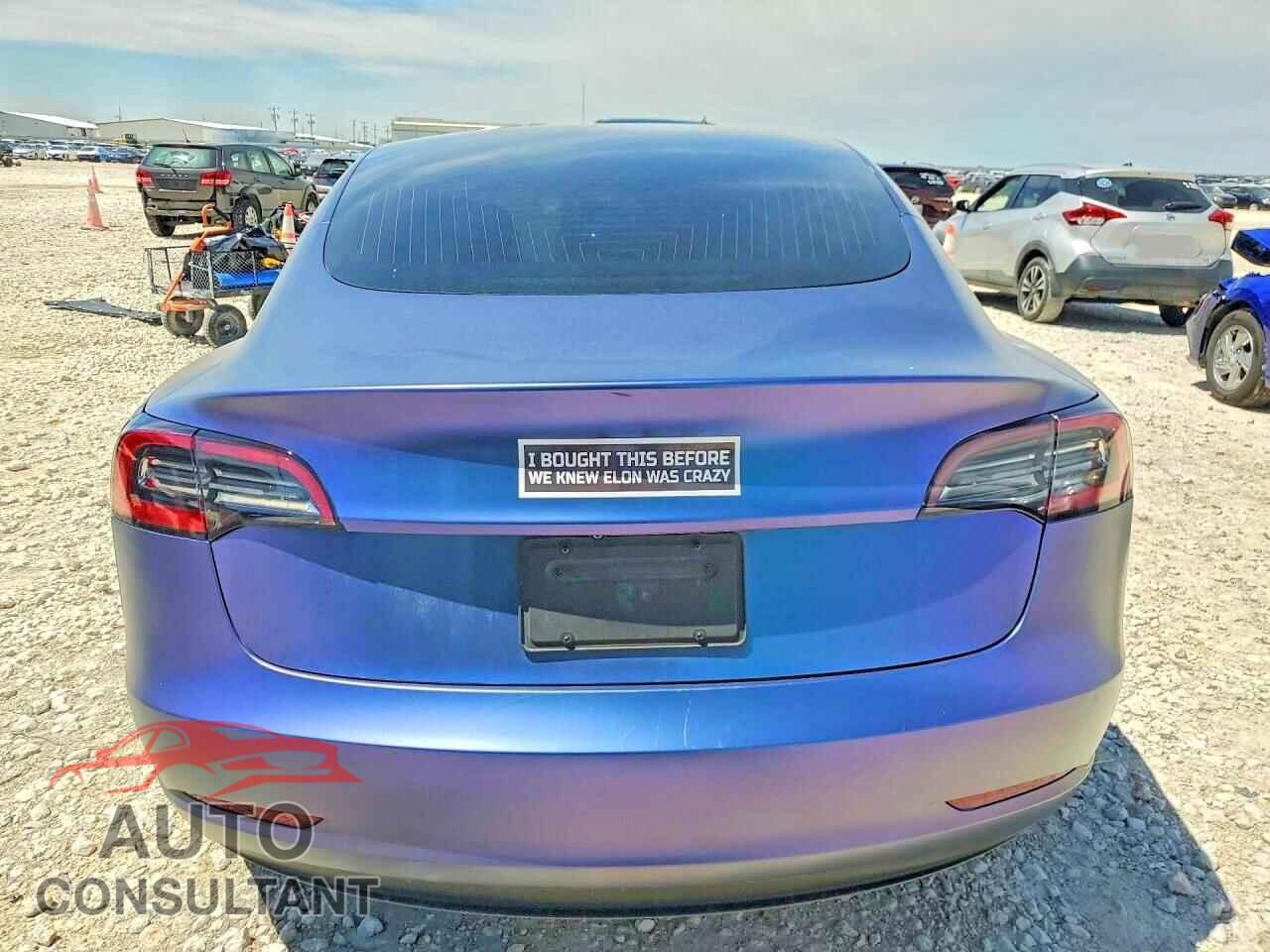 TESLA MODEL 3 2019 - 5YJ3E1EB8KF433343
