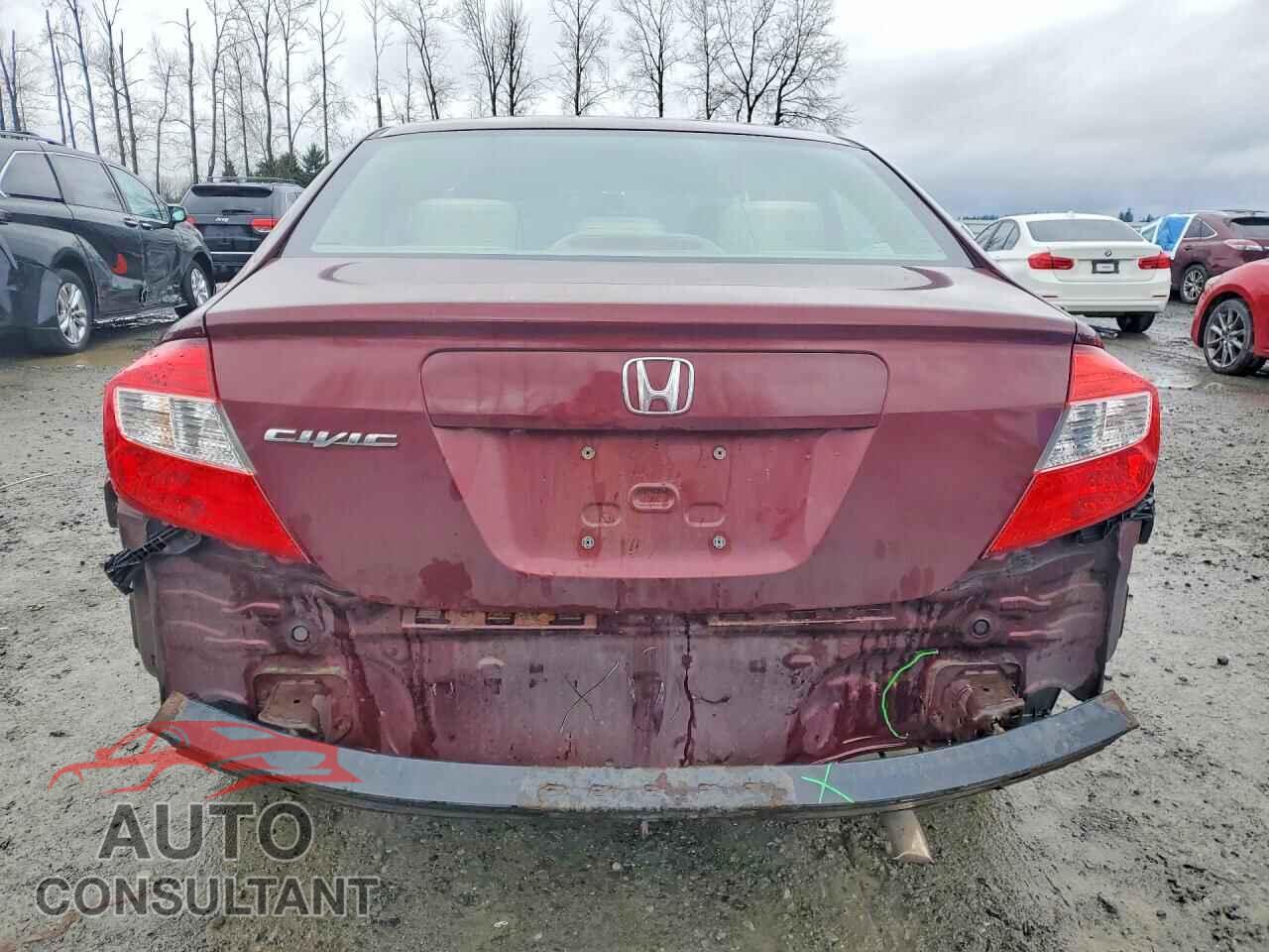 HONDA CIVIC 2012 - 2HGFB2F53CH538261
