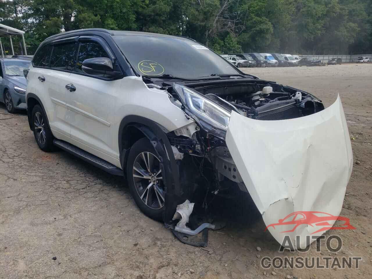 TOYOTA HIGHLANDER 2016 - 5TDJKRFH0GS279165
