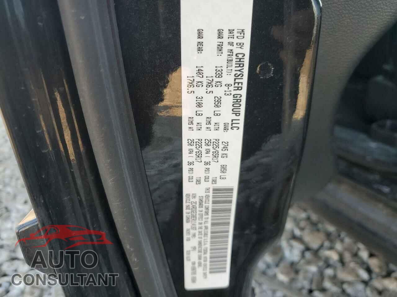 DODGE CARAVAN 2014 - 2C4RDGEG8ER114187