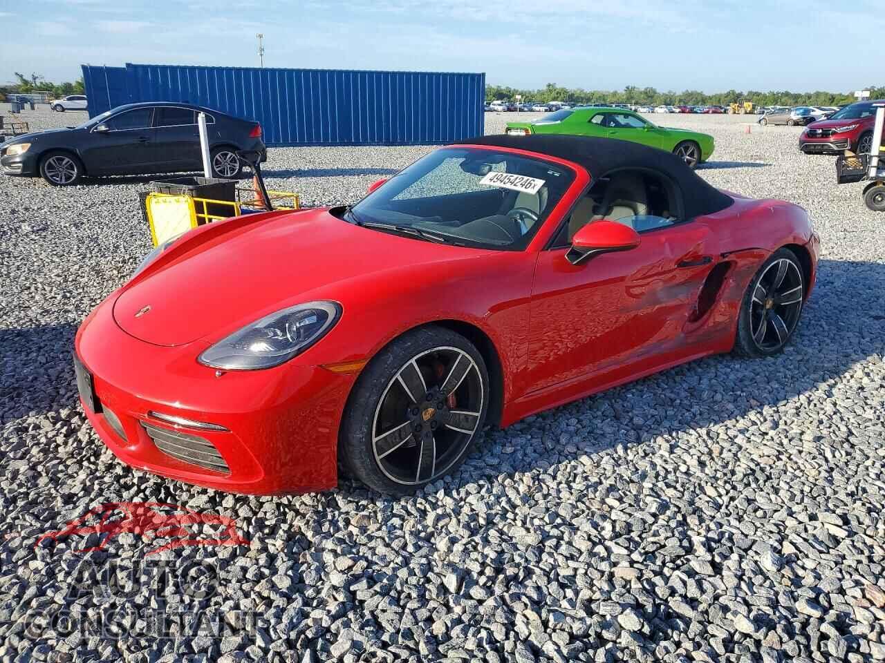 PORSCHE BOXSTER 2017 - WP0CB2A82HS240271
