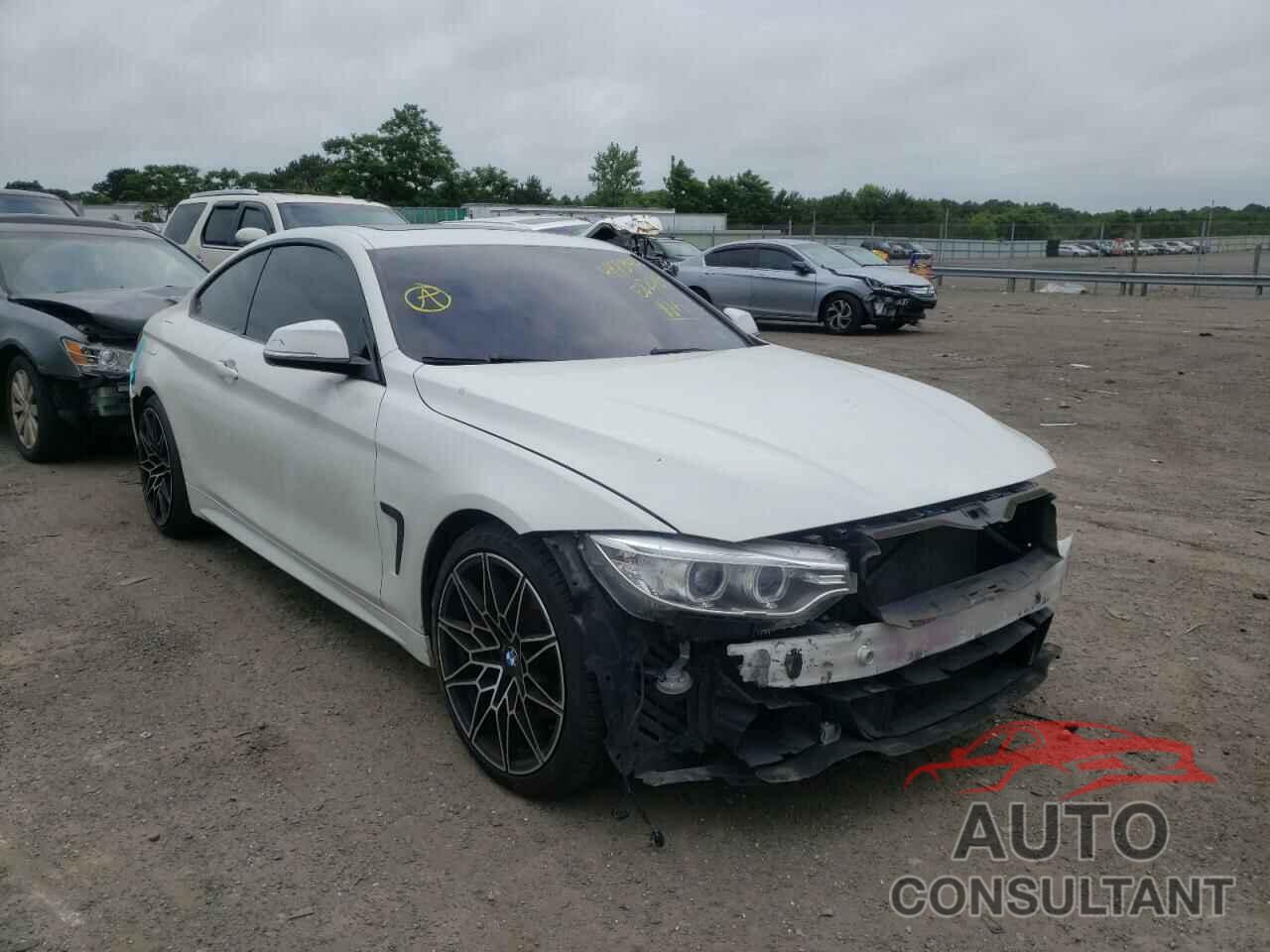 BMW 4 SERIES 2017 - WBA4P1C58HK522088