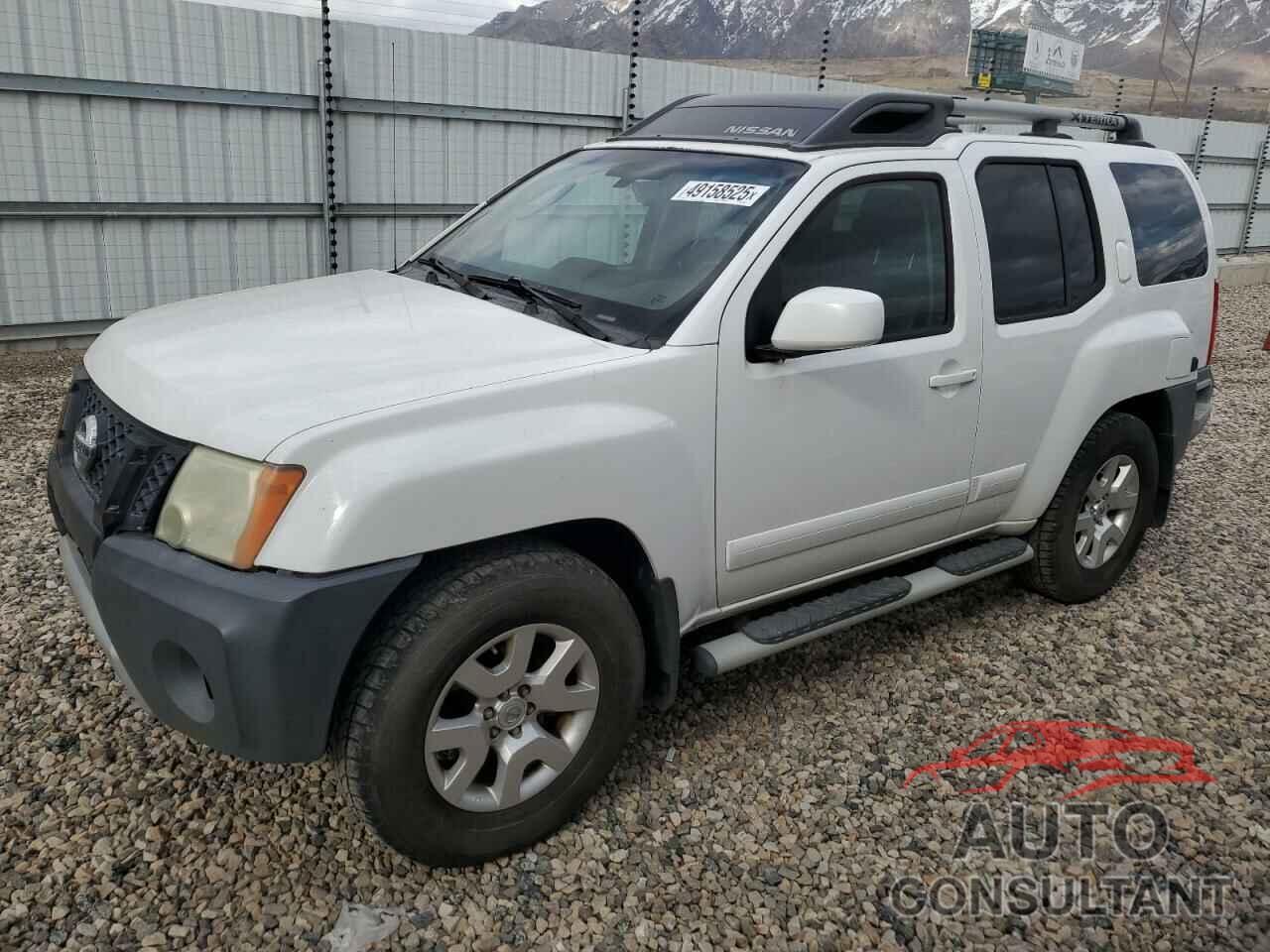 NISSAN XTERRA 2010 - 5N1AN0NW9AC512175