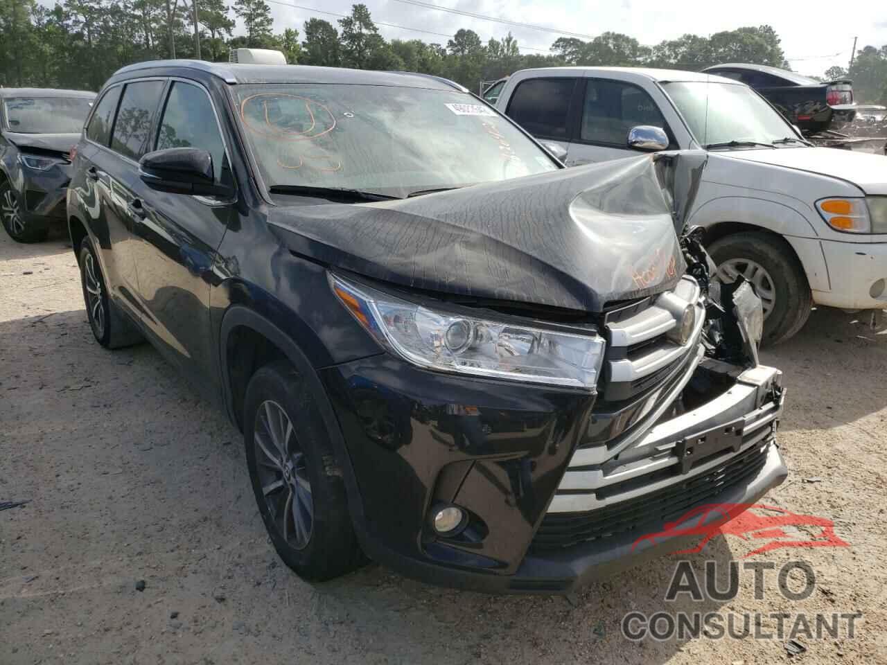TOYOTA HIGHLANDER 2018 - 5TDKZRFH5JS547960