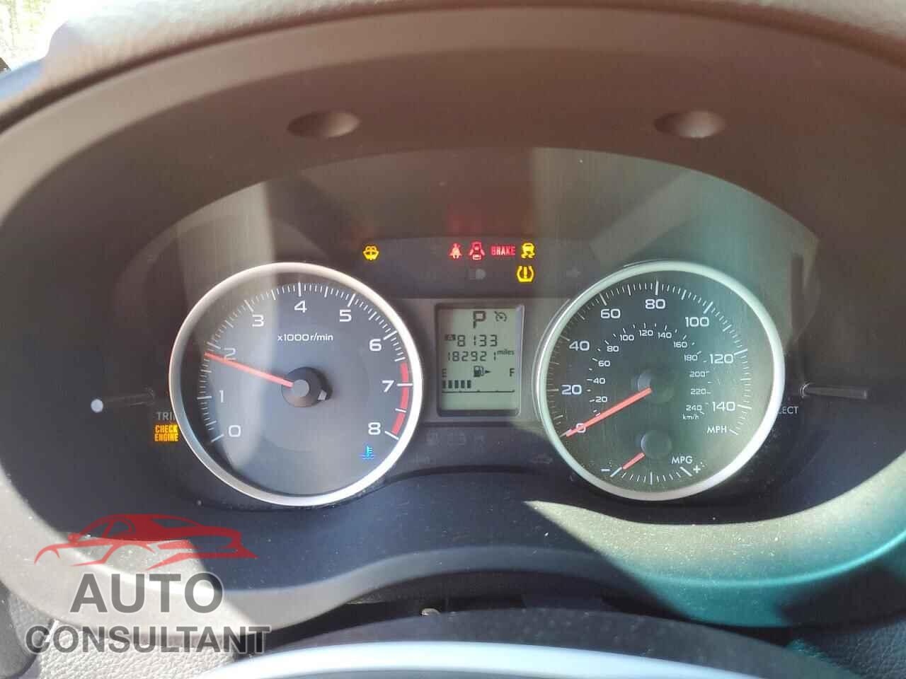 SUBARU XV 2013 - JF2GPAVC8D2868469