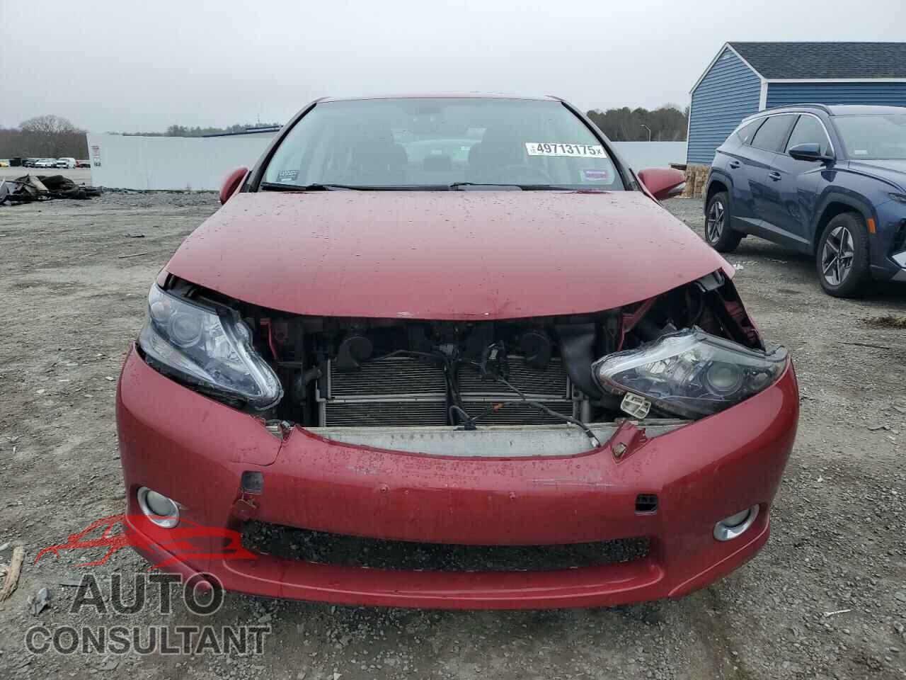 LEXUS HS 2010 - JTHBB1BA1A2037738