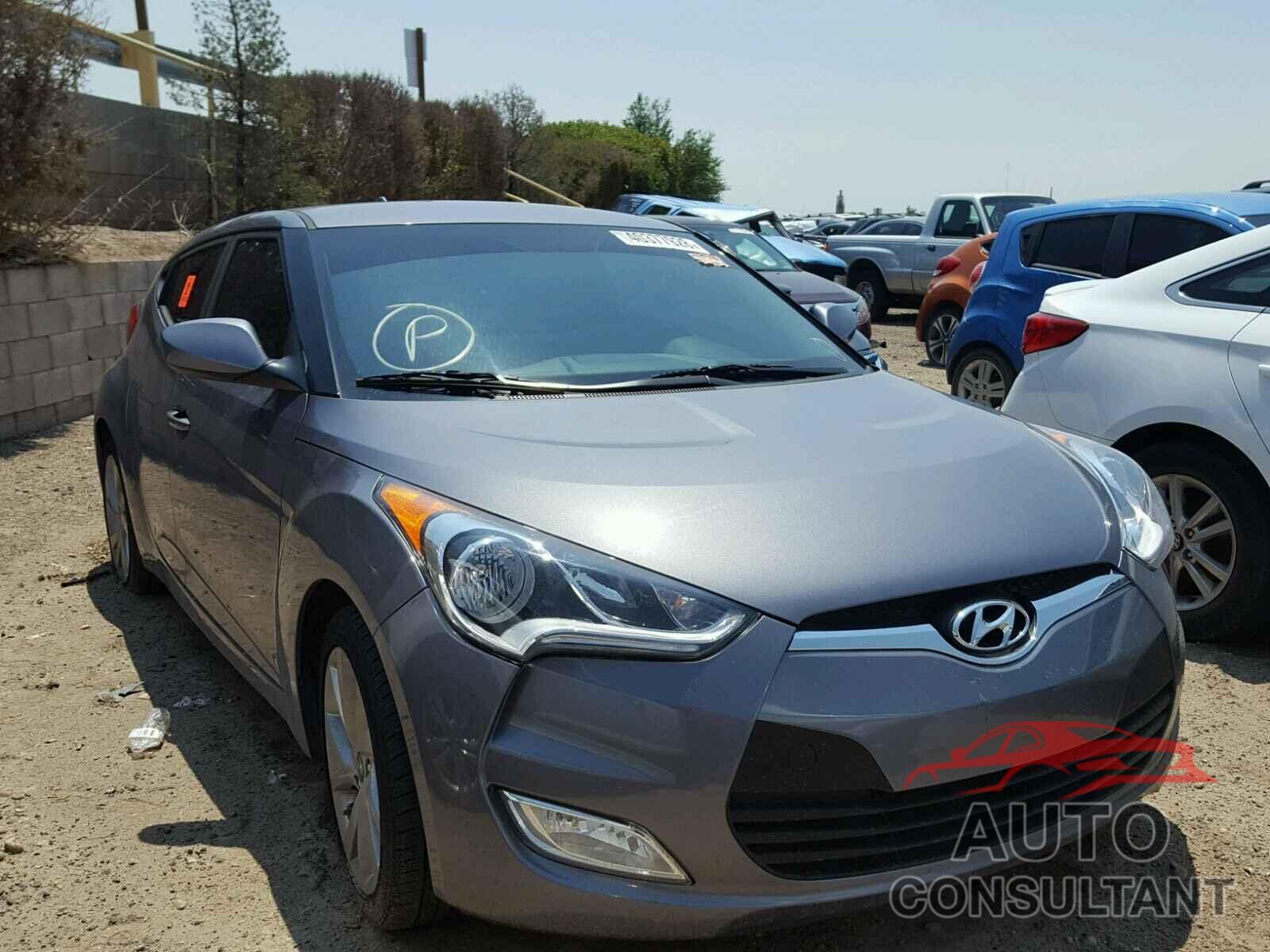 HYUNDAI VELOSTER 2017 - KMHTC6AD1HU321411