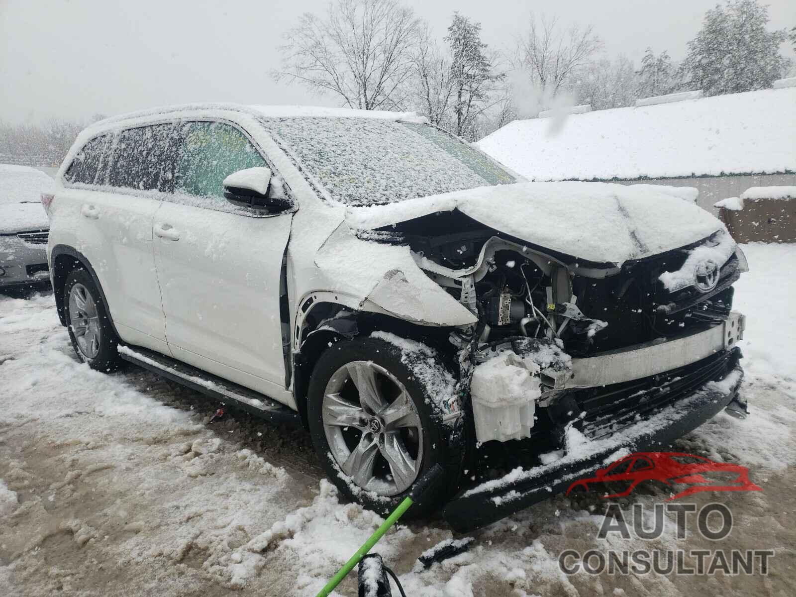 TOYOTA HIGHLANDER 2016 - 5TDDKRFH0GS300822