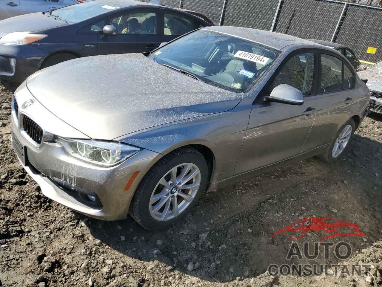 BMW 3 SERIES 2018 - WBA8E5G52JNV02903