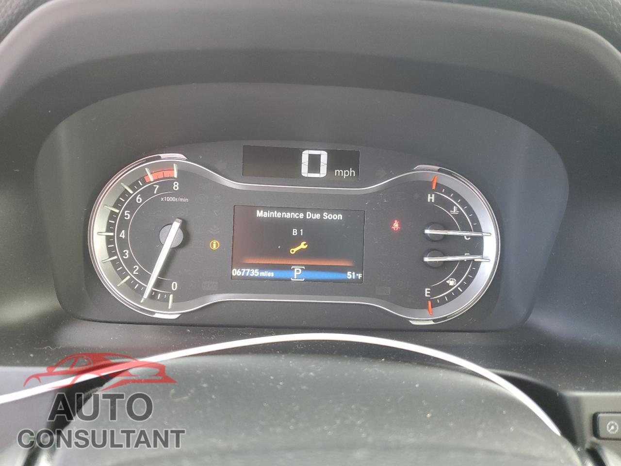 HONDA PILOT 2017 - 5FNYF5H96HB032367