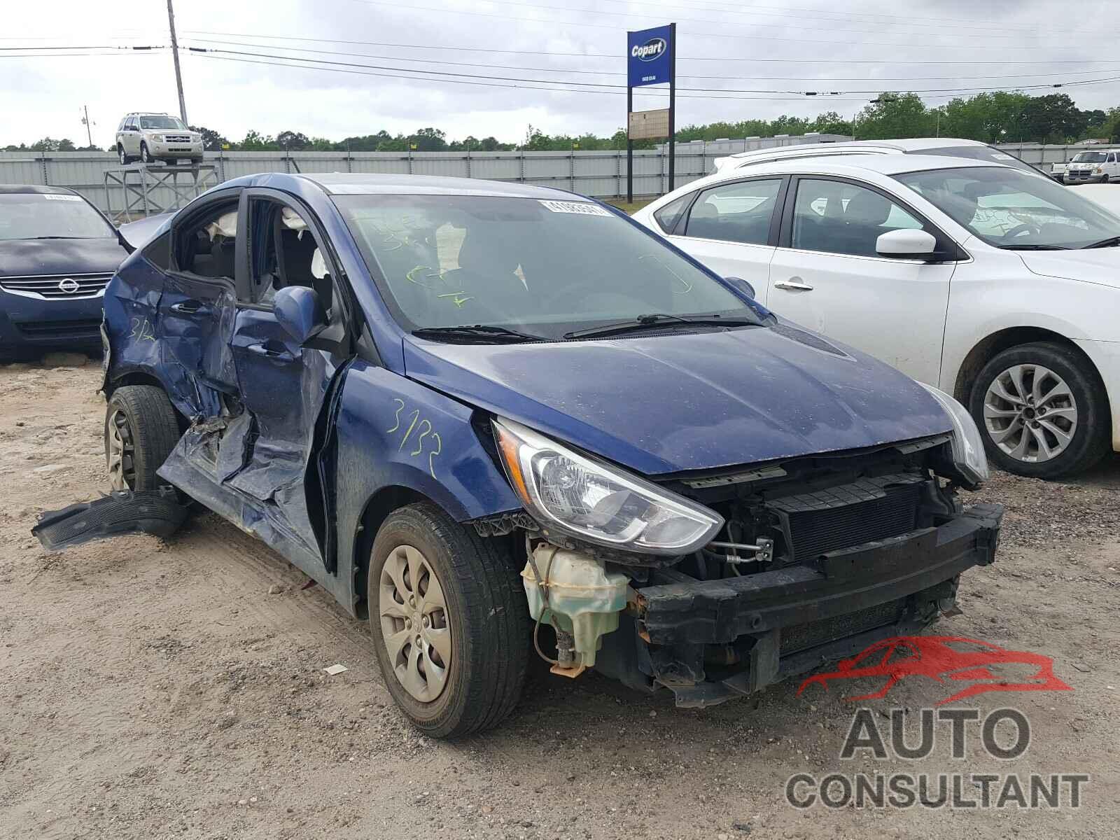 HYUNDAI ACCENT 2016 - KMHCT4AE9GU062744