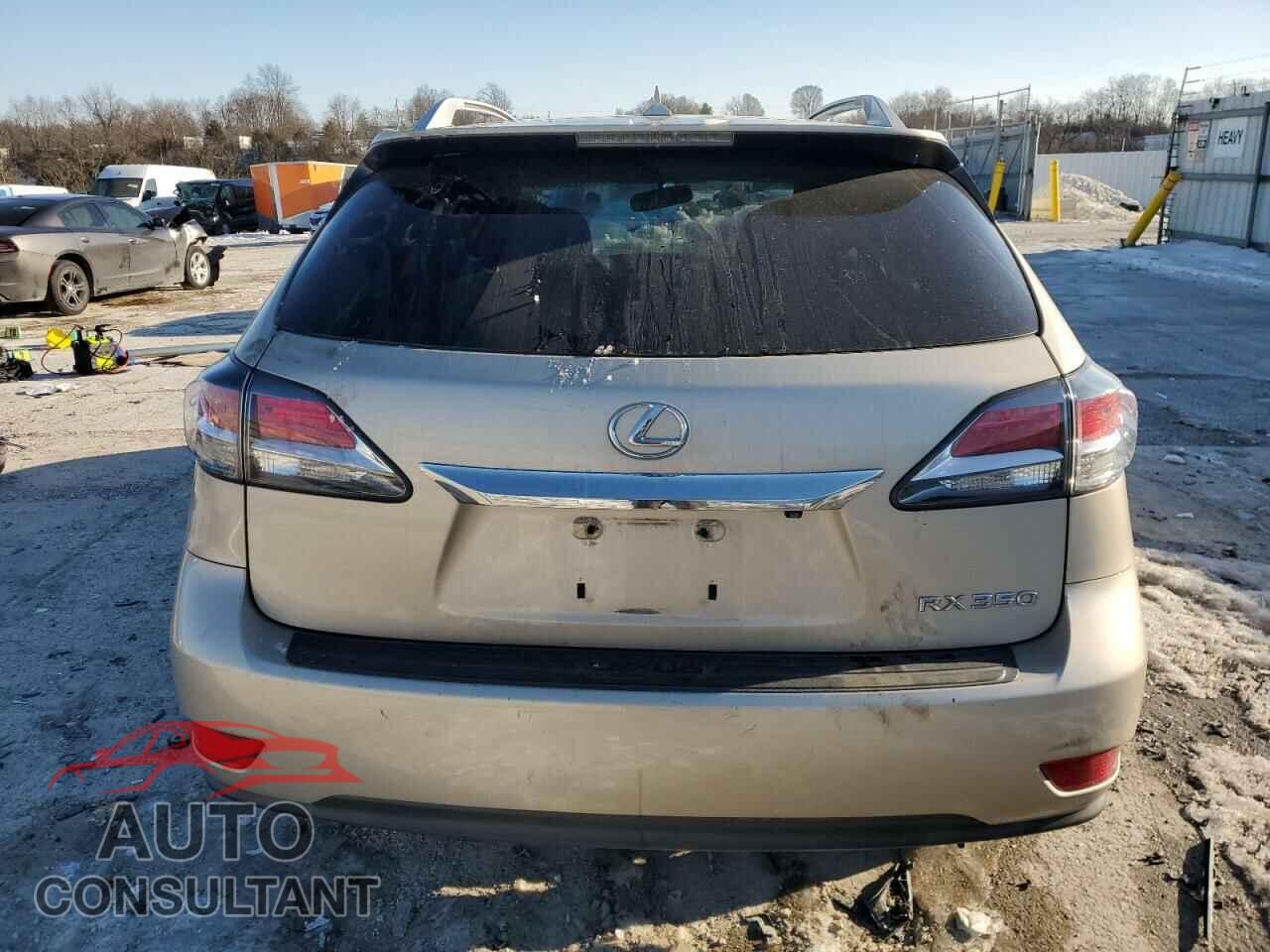 LEXUS RX350 2013 - 2T2BK1BA6DC160874