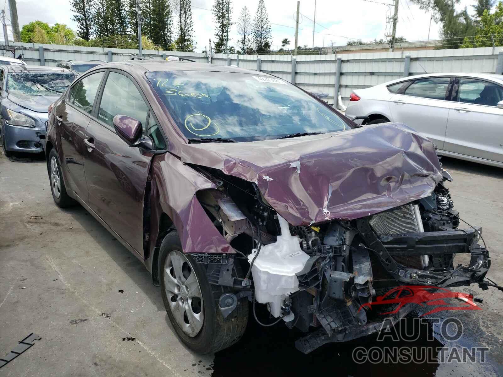 KIA FORTE 2017 - 3KPFK4A72HE140013