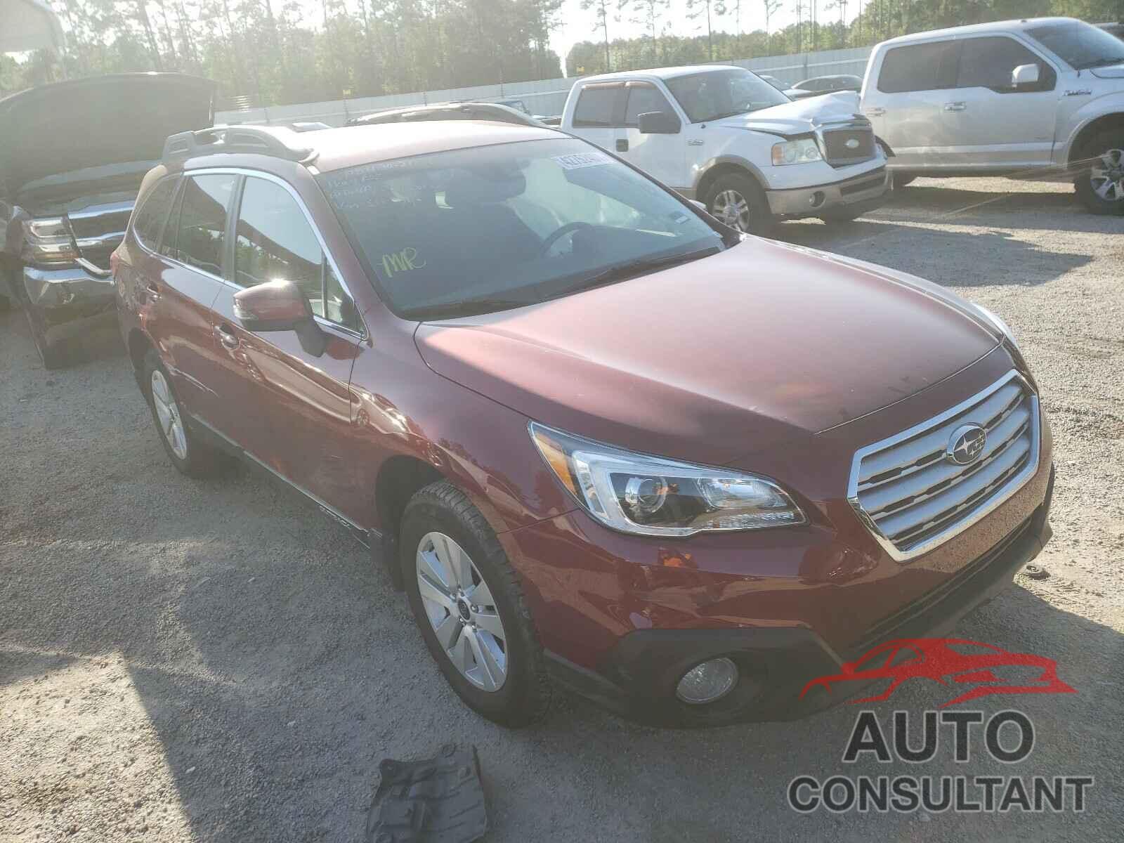 SUBARU OUTBACK 2017 - 4S4BSAFC4H3318204