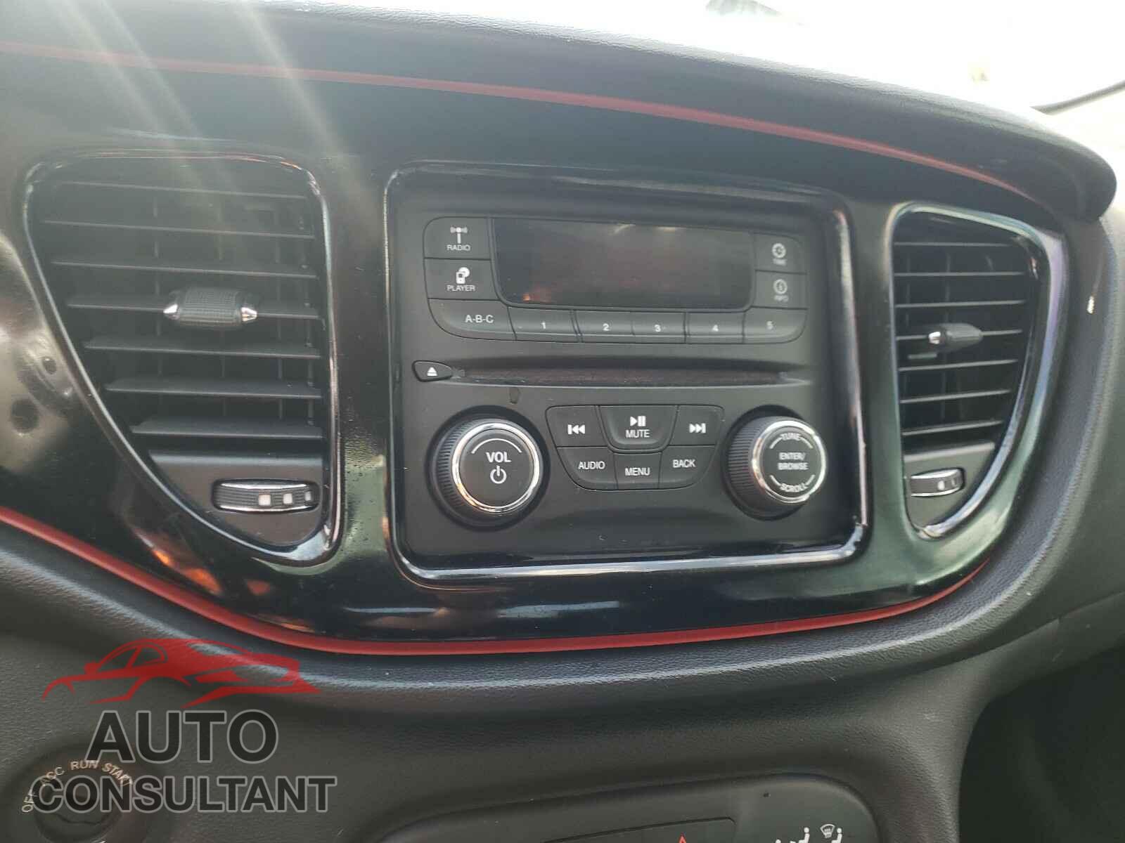 DODGE DART 2016 - 1C3CDFBB3GD668000