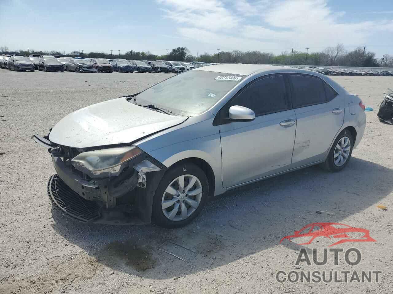 TOYOTA COROLLA 2015 - 5YFBURHE6FP341497
