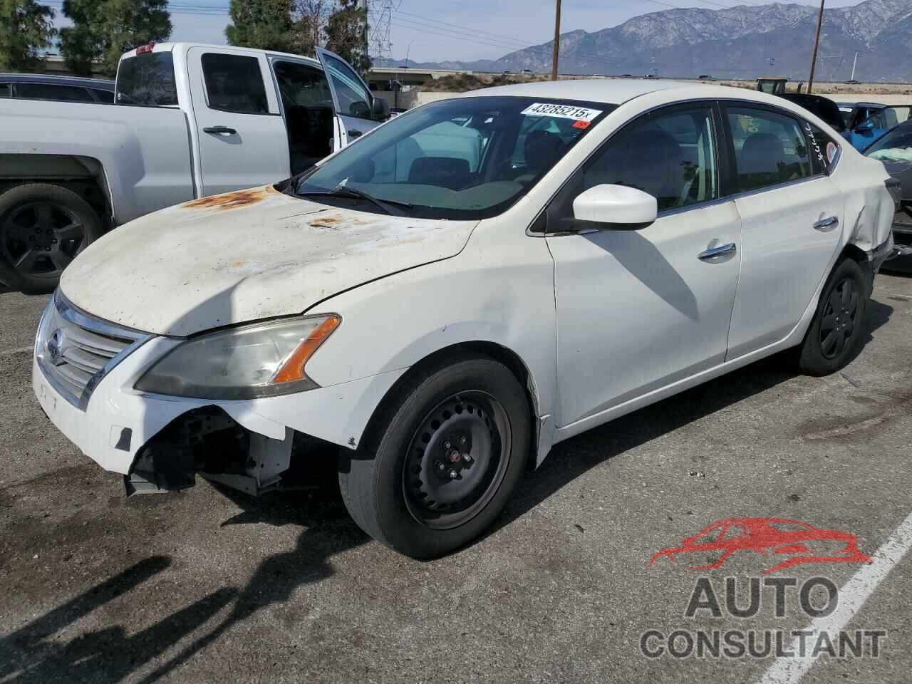 NISSAN SENTRA 2014 - 3N1AB7APXEL681932