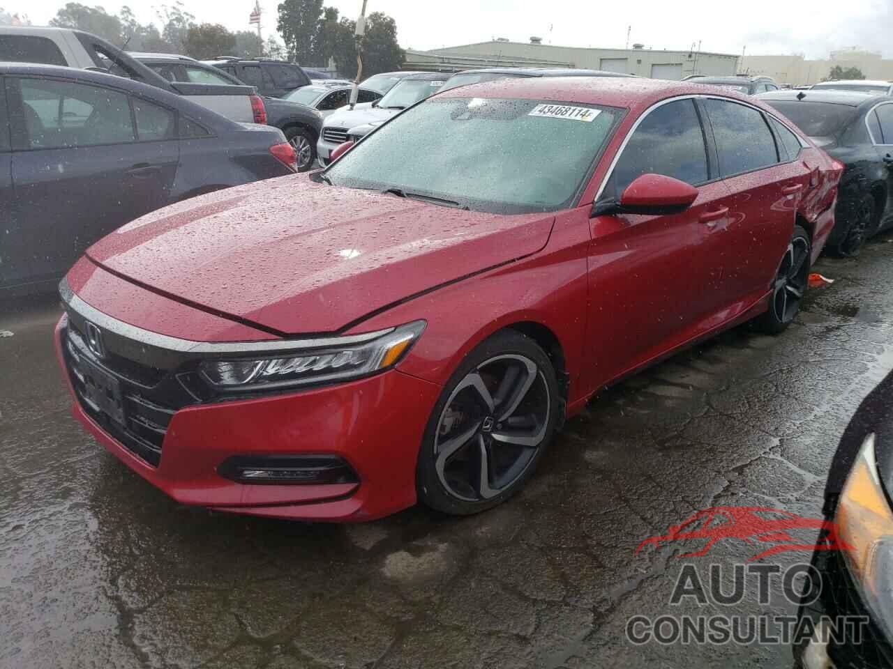 HONDA ACCORD 2018 - 1HGCV1F36JA207009