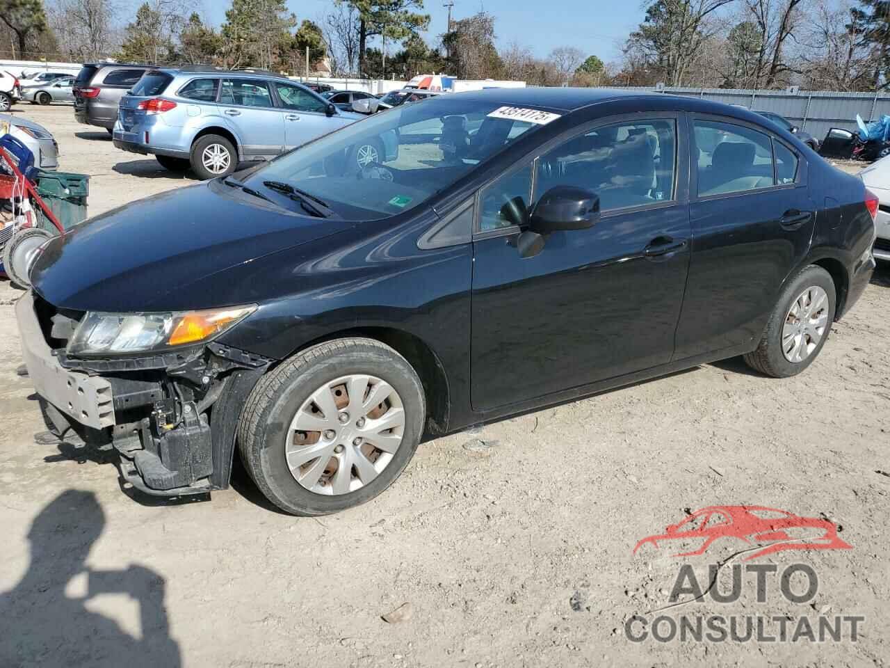HONDA CIVIC 2012 - 19XFB2F55CE383867
