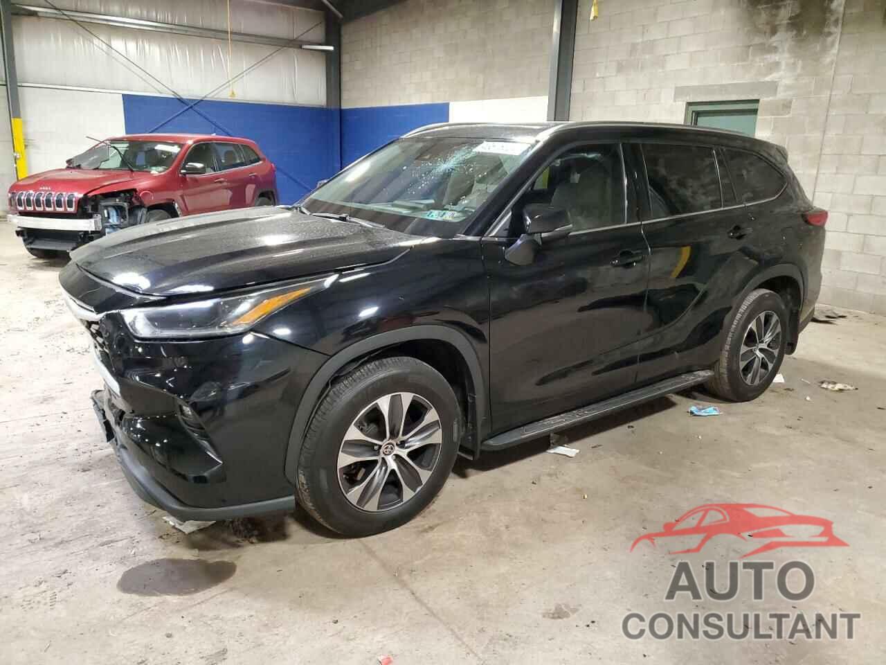 TOYOTA HIGHLANDER 2021 - 5TDHZRBH1MS085739