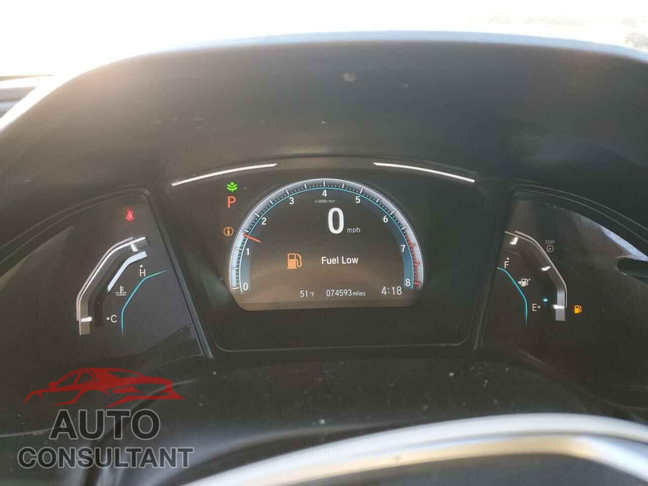 HONDA CIVIC 2019 - 2HGFC2F60KH577216