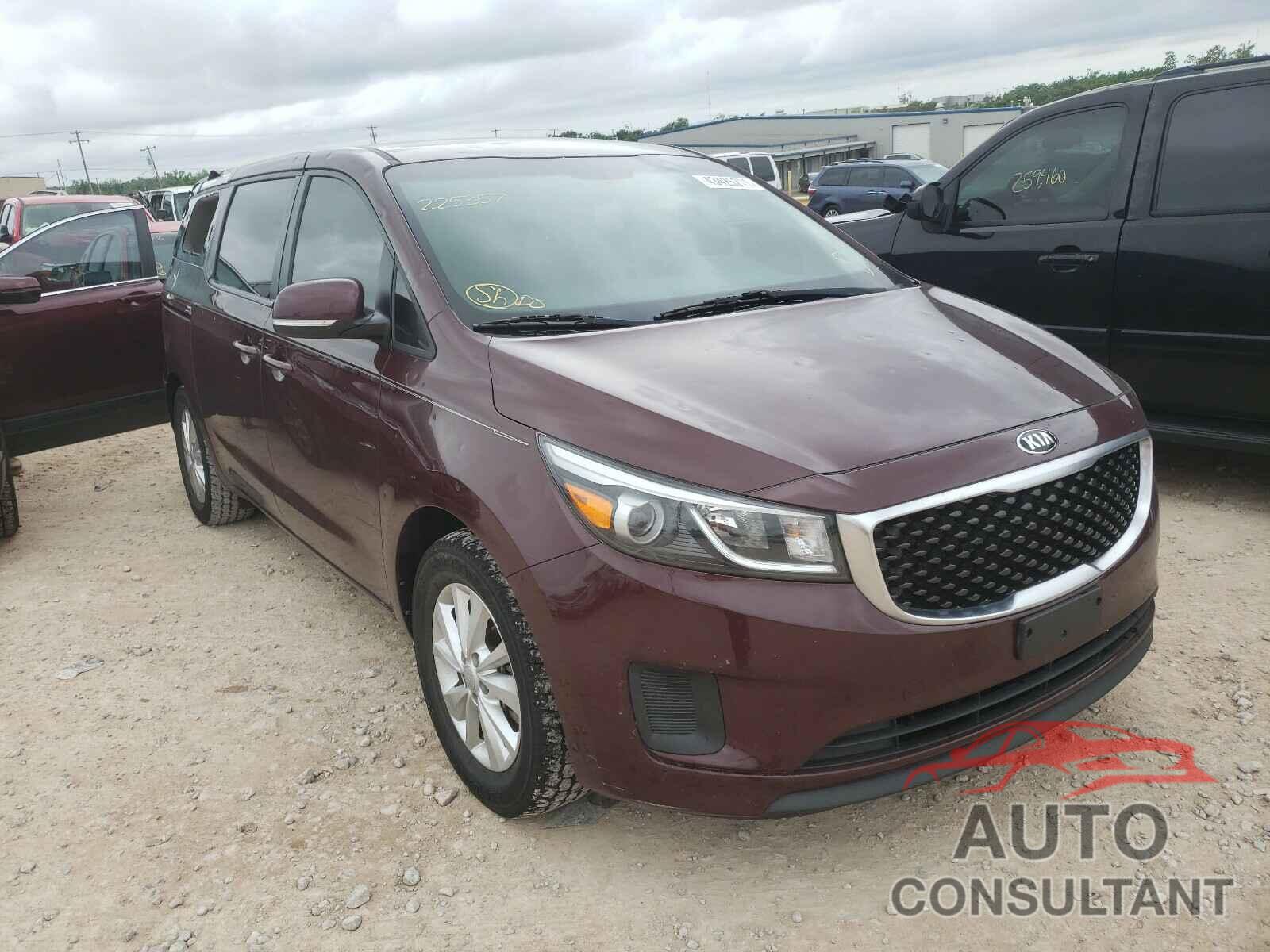 KIA SEDONA 2017 - KNDMB5C15H6225357