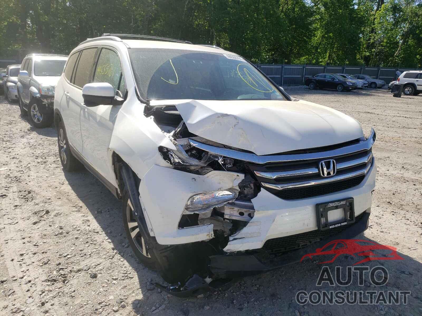 HONDA PILOT 2016 - 5FNYF6H36GB029534