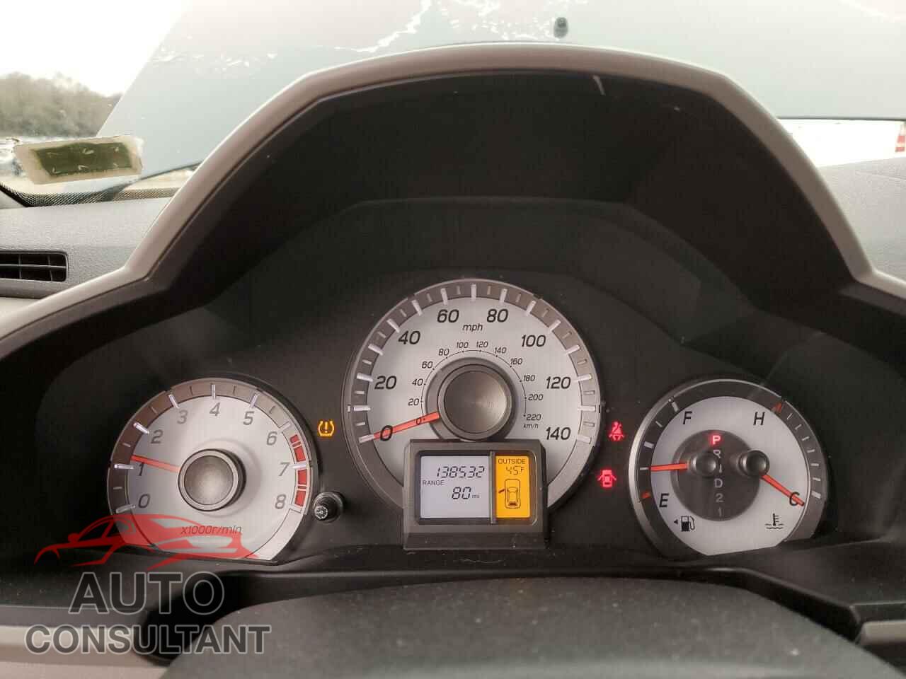 HONDA PILOT 2012 - 5FNYF4H45CB021402