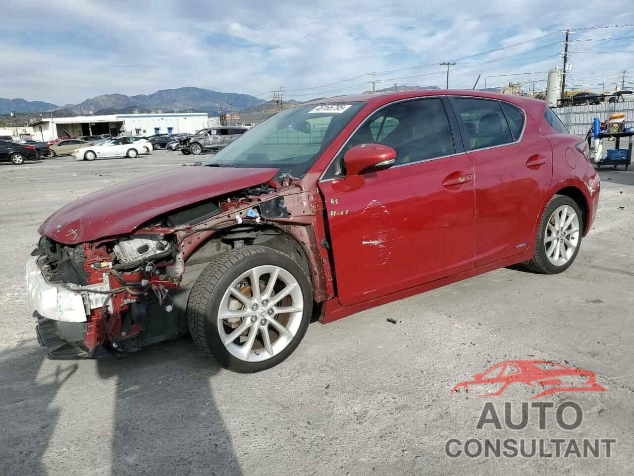 LEXUS CT 200 2013 - JTHKD5BH3D2138427