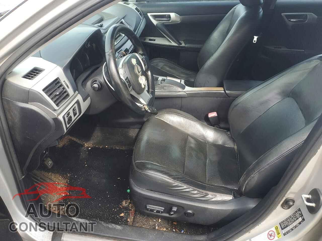 LEXUS CT 200 2012 - JTHKD5BH8C2121153