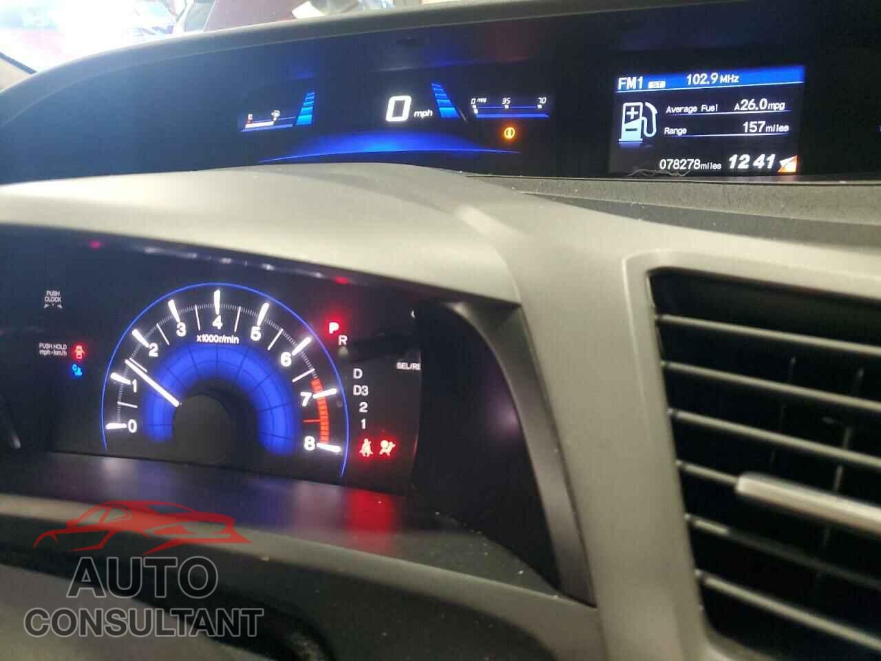 HONDA CIVIC 2012 - 19XFB2F50CE065476