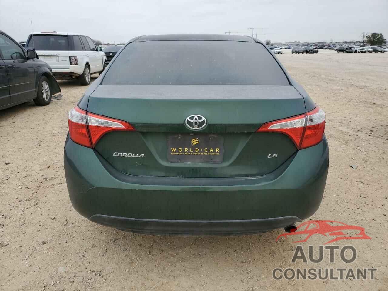 TOYOTA COROLLA 2014 - 5YFBURHE6EP090303