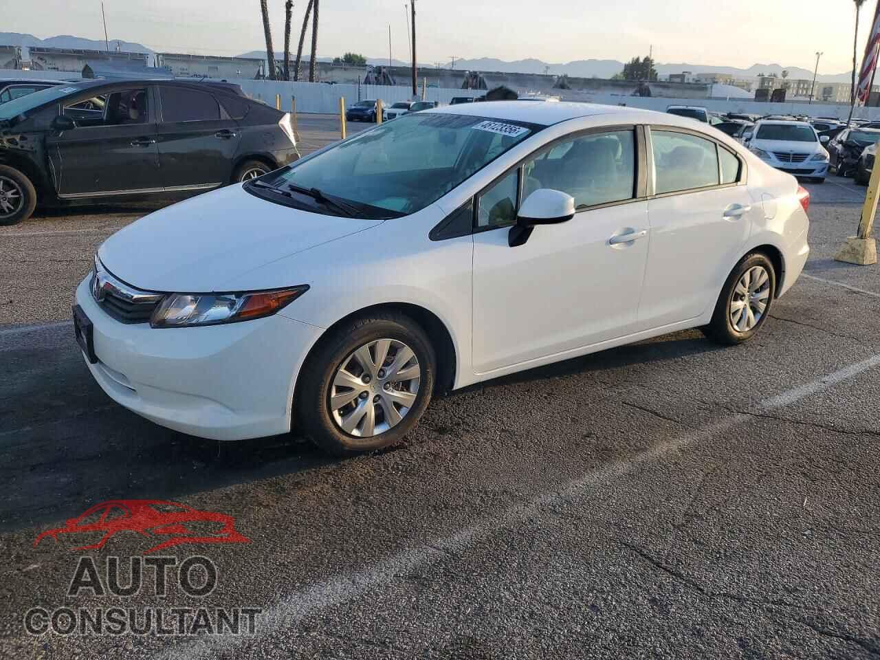 HONDA CIVIC 2012 - 19XFB2F50CE370721