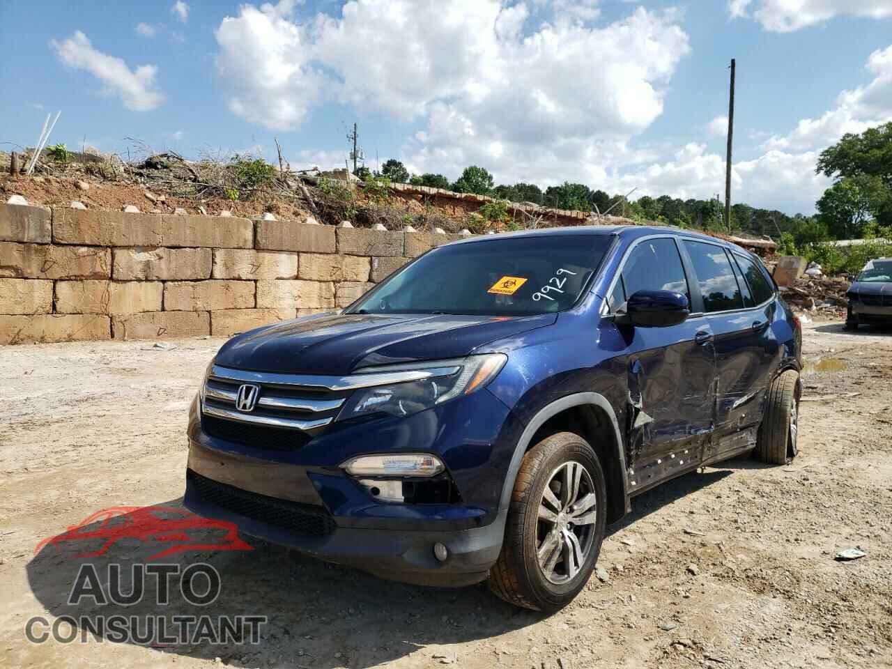HONDA PILOT 2016 - 5FNYF5H33GB009929