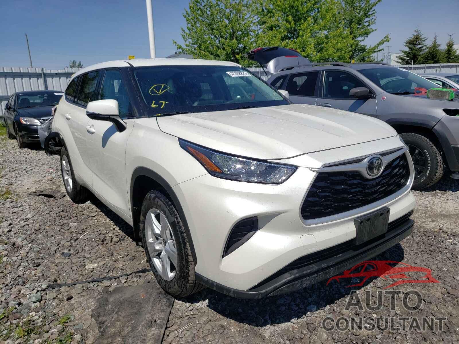 TOYOTA HIGHLANDER 2020 - 5TDBZRBH6LS503636