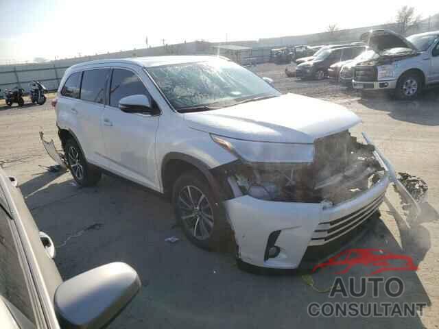 TOYOTA HIGHLANDER 2019 - 5TDKZRFH2KS564863