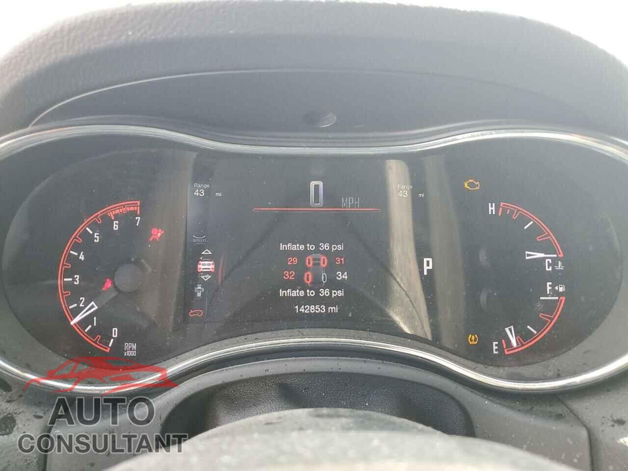 DODGE DURANGO 2017 - 1C4SDJET7HC642473