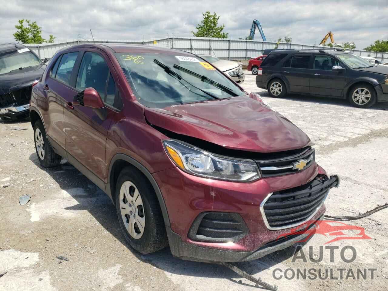 CHEVROLET TRAX 2017 - 3GNCJKSB0HL230681