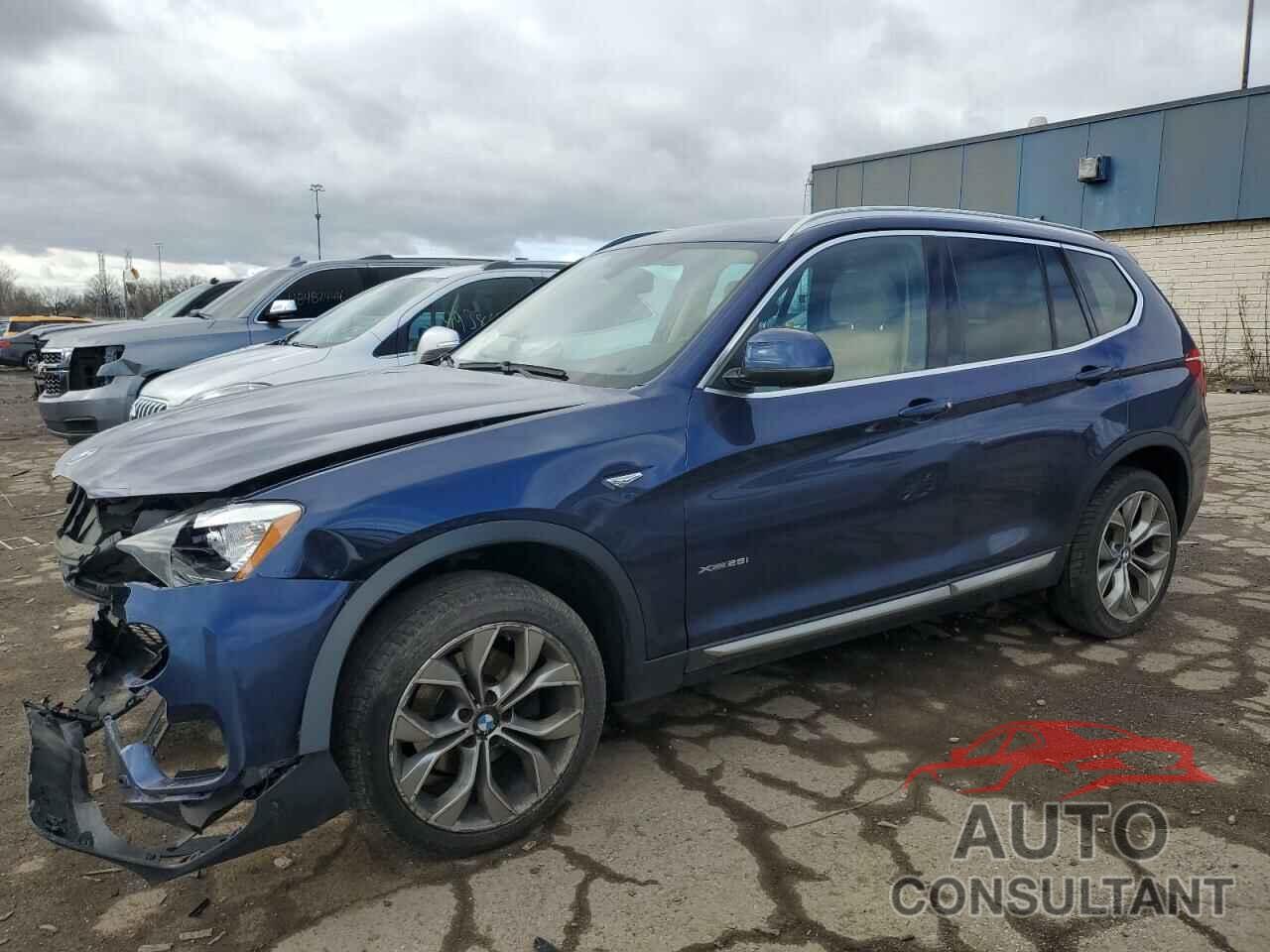 BMW X3 2016 - 5UXWX9C56G0D84315