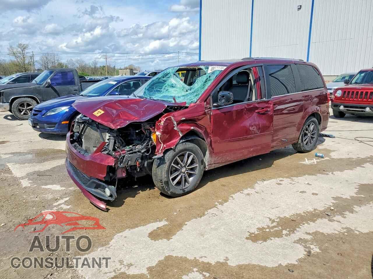 DODGE CARAVAN 2017 - 2C4RDGCG4HR754081