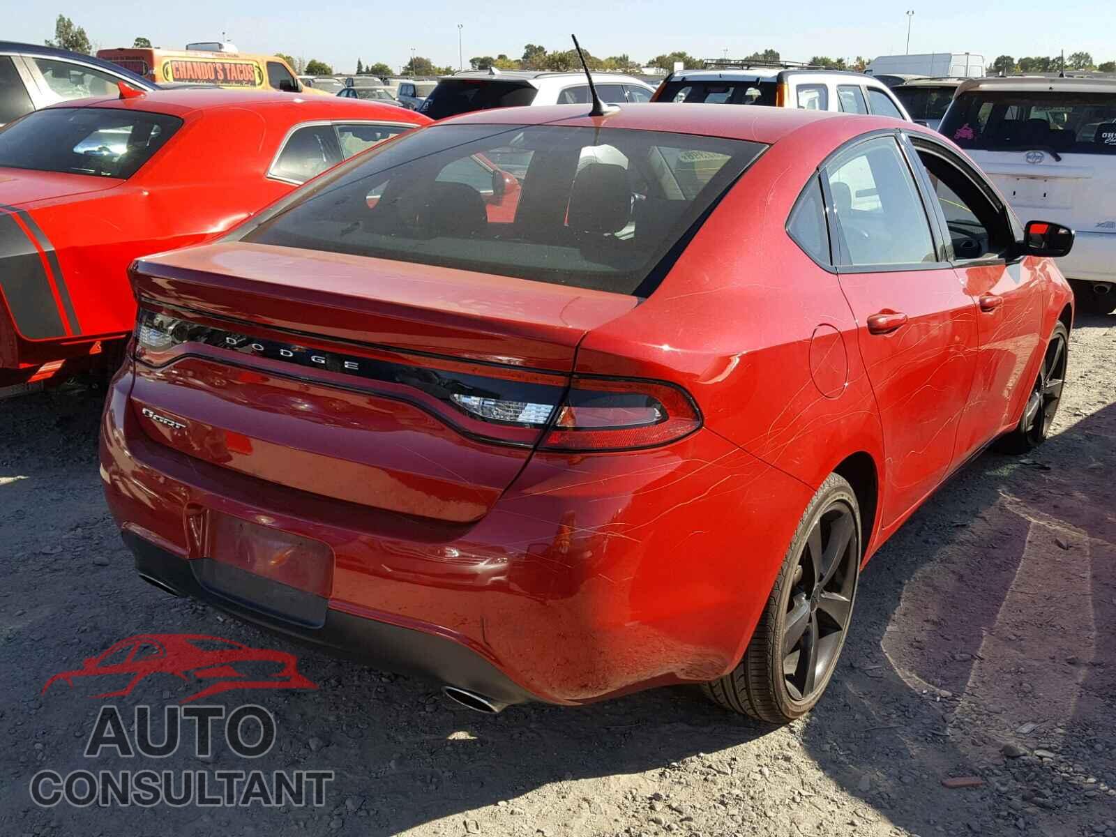 DODGE DART 2016 - 1C3CDFBB2GD539875