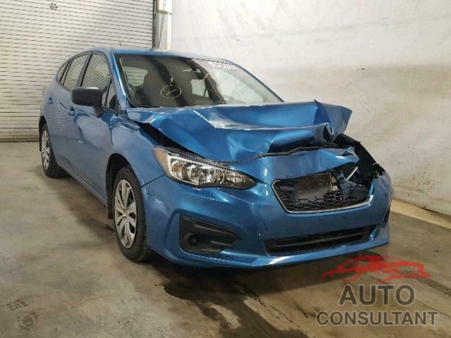 SUBARU IMPREZA 2018 - 4S3GTAA69J3713784