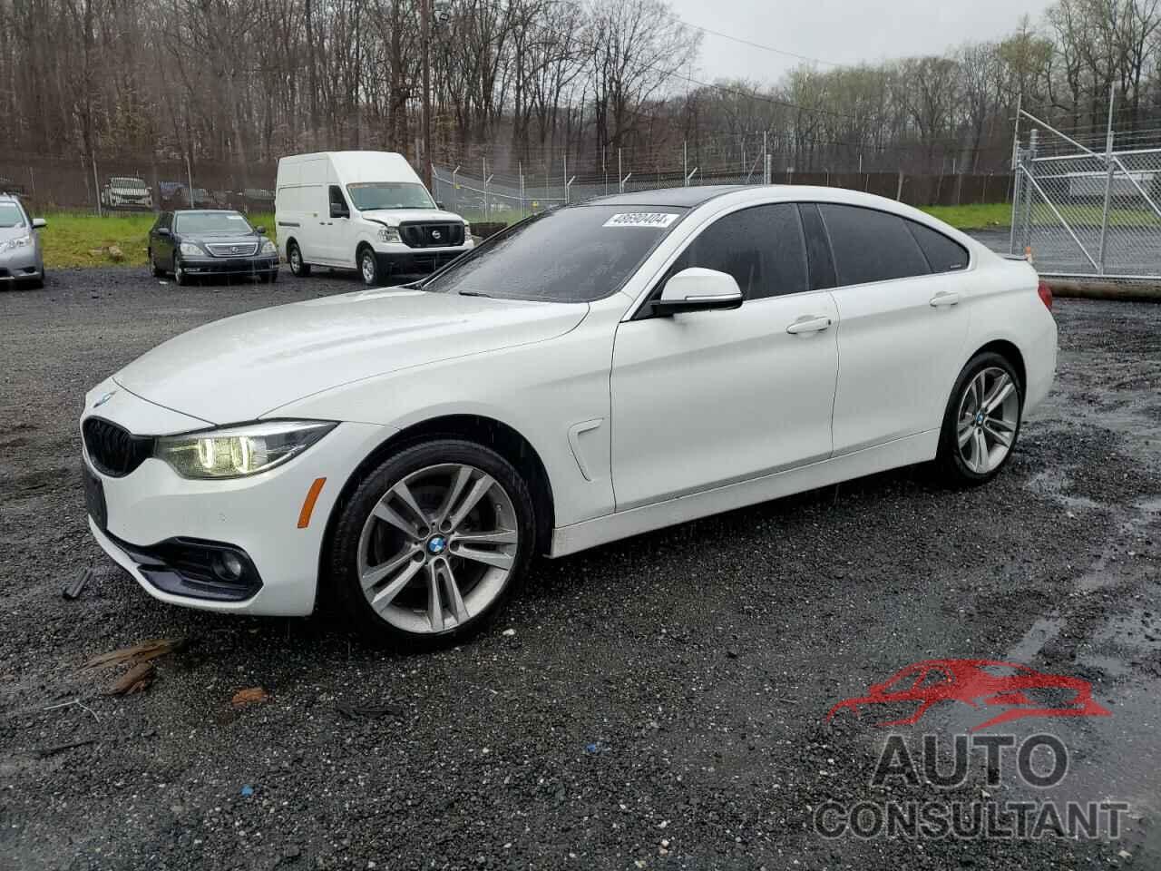 BMW 4 SERIES 2018 - WBA4J3C54JBG97203