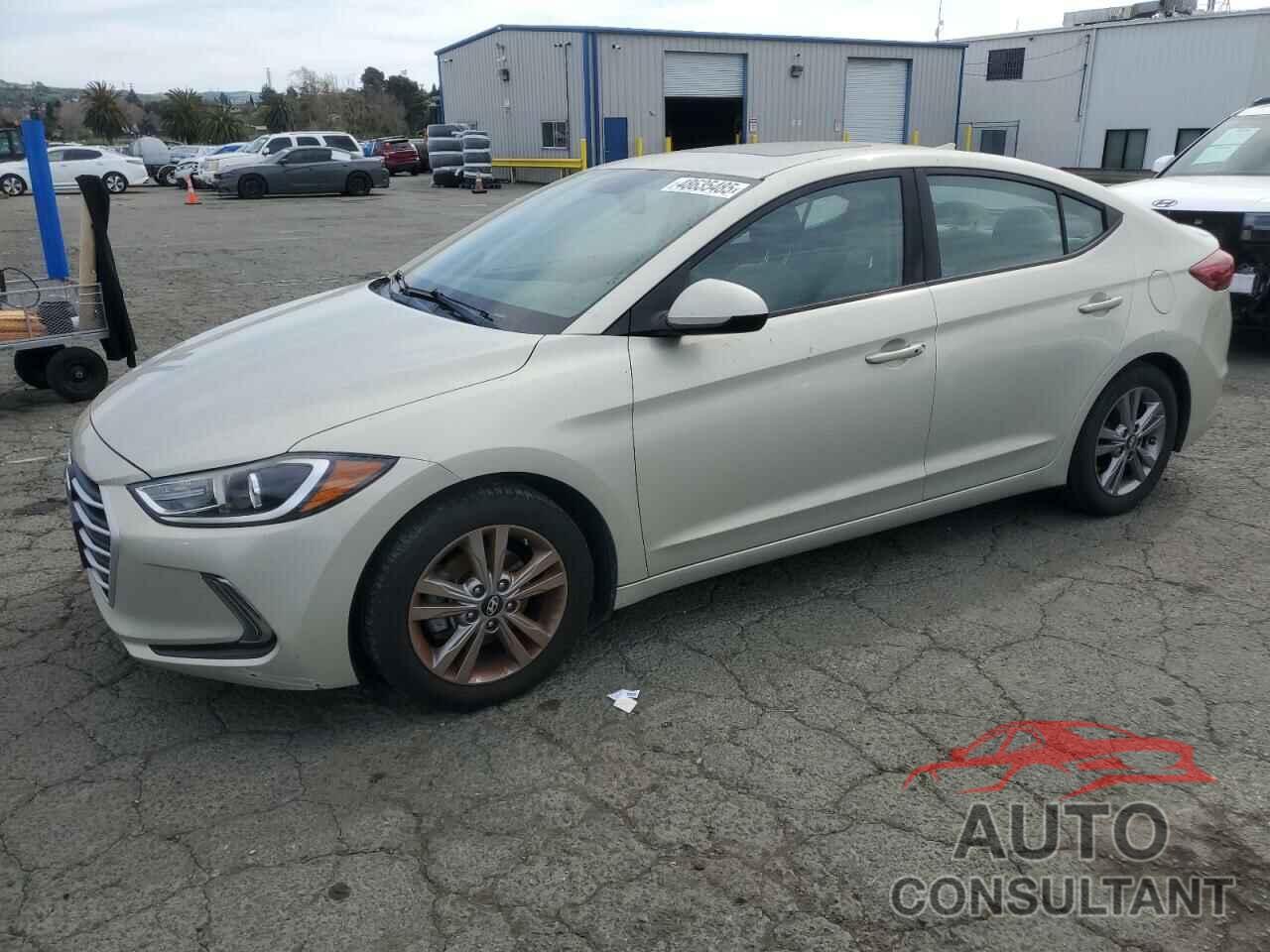HYUNDAI ELANTRA 2017 - KMHD84LF7HU274023