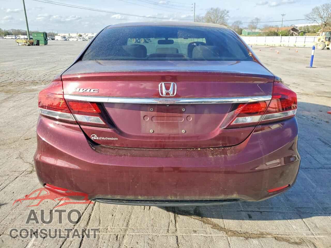 HONDA CIVIC 2013 - 19XFB2F85DE051228