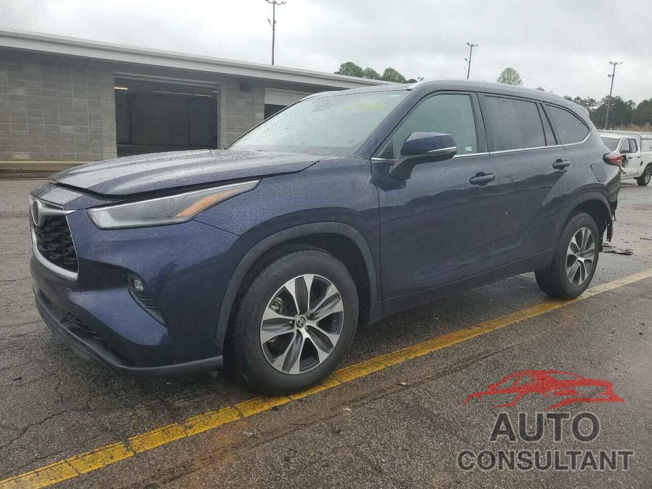 TOYOTA HIGHLANDER 2021 - 5TDGZRAH4MS037651