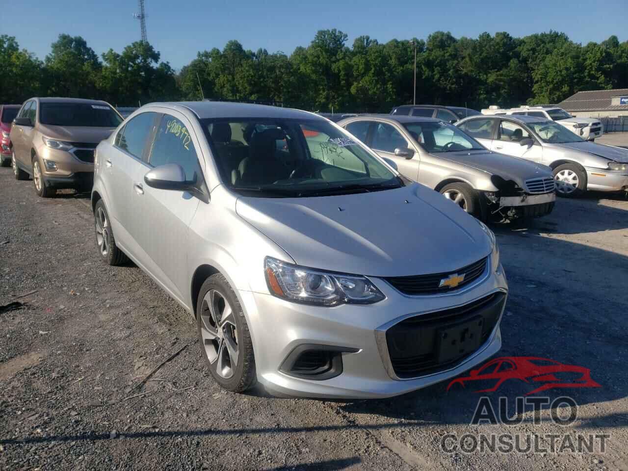 CHEVROLET SONIC 2020 - 1G1JF5SB8L4119113